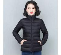 Doudoune Femme FUNMOON - Slim - Bleu - Col Montant - Manches Longues S