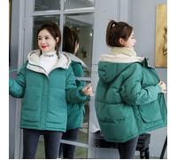 Doudoune Femme Funmoon - Veste d'Hiver en Duvet de Canard - Rose - Fermeture Éclair M