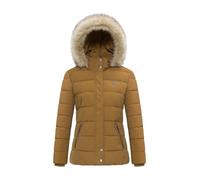 Doudoune Femme - Kaporal Dibby Musk - Beige - 100% Polyester - Fermeture éclair XS