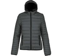 Doudoune femme Kariban Légère Capuche Gris 2XL