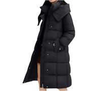 Doudoune Femme Longue Hiver Chaud Manteaux d'hiver Veste en Duvet Manteaux et Blousons avec Capuche Manteau Matelassé Doudoune épaisse Fermeture éclair Sweat à Capuche en Polaire Warm Winter Coats