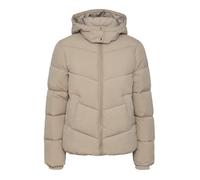 Vêtements Pieces PCJAMILLA SHORT PUFFER JACKET NOOS BC pour Accessoires XS Beige