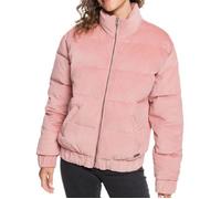 Doudoune Femme Roxy Adventure Coast - Rose - Tissu velours - Déperlante XL