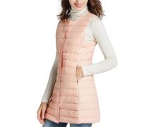 Doudoune Femme sans Manche Grande Taille, Manteau Automne Femme Court, Manteaux Col Rond Veste Décontracté Leger Gilet Couleur Unie Polyvalent Doudoune Maison Ample Manteau Quotidiennes XXXXL