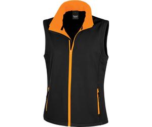 Doudoune femme sans manche Result Softshell Noir S