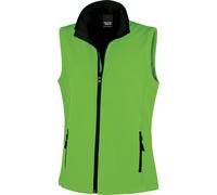 Doudoune femme sans manche Result Softshell Vert 2XL