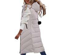 Doudoune Femme Sans Manches 2025 Gilet Manteau Manche Décontractés Court légant Couleur Unie Ample Coupe Classique Exterieur Reporter Travail