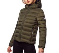 Doudoune Femme - SUPERDRY - Fuji - Kaki - Coupe slim - Effet matelassé 36