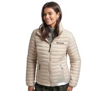 Superdry Code Tech Core Down Jacket Beige 2XS Femme