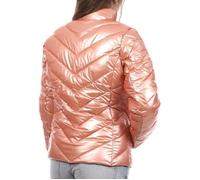 Doudoune Femme Teddy Smith B-bahia - Rose - Col Haut - Poches Dissimulées - Manches Longues - Fermeture à Zip S