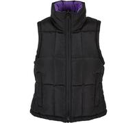 Urban Classics Ladies Reversible Cropped Puffer Vest Black/realviolet Taille: S | Vestes sans manches Outlet | Femme | Le Noir