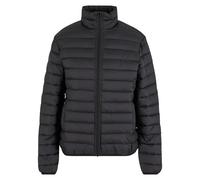 Urban Classics Veste matelassée Ultra Light – demi-saison, col montant – Noir L Femme