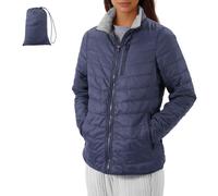 JEMIDI Doudoune Femme - Veste Mi Saison Légère Fine et Matelassée Taille S à 2XL pour Hiver - Blouson Matelassé et Imperméable avec 5 Poches - Doudoune Chaude et Legere
