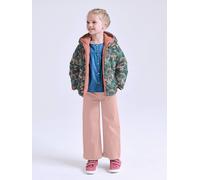 Doudoune fille légère réversible vert émeraude 9A