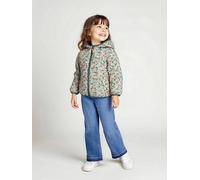 Doudoune fille légère réversible vert sauge 9A