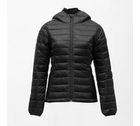 Doudoune Fine Couleur Unie Avec Capuche Drapeau Sur L'épaule Femme Rossignol