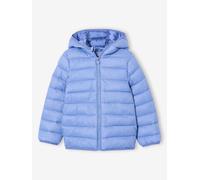 VERTBAUDET Doudoune garçon légère à capuche bleu moyen 6A