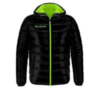 Doudoune Givova Olanda - black/verde fluo - S XL