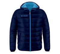 Doudoune - Givova - Olanda - Bleu navy/turquesa - 100% polyester - Homme S L