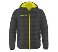 Doudoune - GIVOVA - Olanda - Gris oscuro/amarillo fluo - 3XL - 100% polyester L