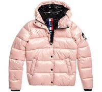 Doudoune High Shine Toya - SUPERDRY - Femme - Rose - Nylon 100% - Polyester 100% S