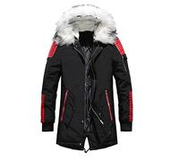 Doudoune Hiver Homme Blouson Matelassé Blouson Hiver Chaud, Homme Doudoune Grande Taille Manteau Manches Longues Parka Ultra Légère Zippée Matelassée Rembourrée Blousons Décontracté Quotidien