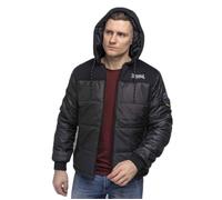 Doudoune hiver - Lonsdale - Botallack - Noir - XL - Veste à capuche déperlante XXL