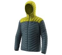 Veste à capuche Dynafit Ridge Ultralight Down gris bleu-jaune - XL
