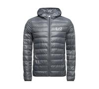 Doudoune Homme - EA7 Emporio Armani - Gris - Fermeture par zip - Col à capuche - 100% polyamide XS