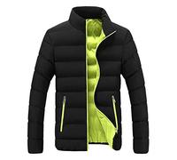 Doudoune Homme Hiver Chaud GranDe Taille Ultra Légère Col Montant Manteau Homme Hiver Manche Longues Blouson Chaud Slim Homme Loisirs