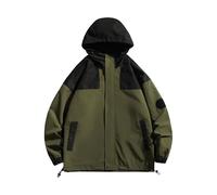 Doudoune Homme Hiver Chaud Parka Vêtements Hoodies Cagoule Camouflage Bomber M65 Ski Mode Tenue Mao Softshells Poncho Pluie Imperméable Veste Col Mao Homme Vert Armée M