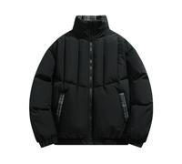 Doudoune Homme Longue Blouson De Marque Manteau Hiver Chaud, Manteau Extérieur Intérieur Décontractés Hommes Doudoune Section Courte Épaissie sans Capuche Respirante Thermiques Au Jour Le Jour