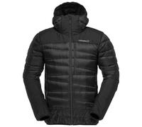 Norrona - Doudoune polyvalente en duvet - Falketind Down750 Hood M Caviar pour Homme - Taille L - Noir Noir L