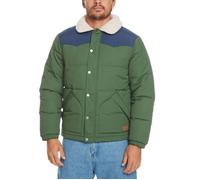 Doudoune Homme - Quiksilver - Vert - Coupe régulière - Doublure en taffetas Sherpa L