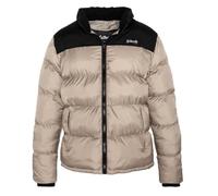 Doudoune Homme Schott UTAH - Beige - Fermeture zippée - Logo brodé - Poches zippées