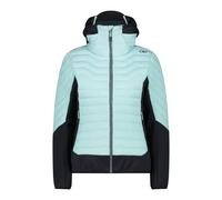 Doudoune hybride avec capuche fixe femme CMP Bleu L