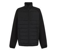 Doudoune Hybride Avec Capuche - Homme - Rg590 - Noir