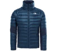 Doudoune hybride The North Face Crimptastic - Bleu - Réf. T0CMF7H2G - Duvet 800 - Polaire Power Stretch® XS