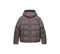 Doudoune imprimÃ© carreaux femme Superdry Premium Marron M