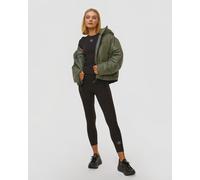 Doudoune Kaki Pour Femmes Adidas By Stella Mccartney Short Puf Jx4339-stone-green