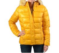 Doudoune - KAPORAL - PERLE - Jaune - Manches longues - Capuche amovible XS