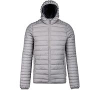 Doudoune Kariban Légère Capuche - argent M