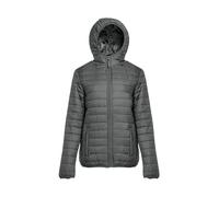 Doudoune lÃ©gÃšre Ã capuche femme Pen Duick Pacifique Gris XL