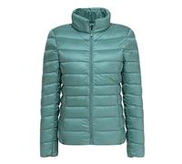 Doudoune Légère Femme Doudoune Legere Fine Femme Hiver Grande Taille Veste Matelassée Blouson Doudoune Matelassé Femme Puffer Jacket Doudoune Duvet Ultralight Chaude Plume Cintrée Oversize Femme Vert