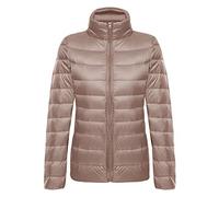 Doudoune Légère Femme Duvet Veste Doudoune Plume Ultra Light Femme Legere Courte Manteau Doudoune Matelassée Pliable Blouson Doudounes Legeres Courtes Mi Saison Hiver Chaudes Grande Taille Kaki L
