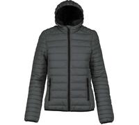 Doudoune légère femme Kariban - Gris foncé - Sports d'hiver - Randonnée - Manches longues - Respirant L