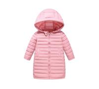 Doudoune Légère Fille Veste Matelassée Enfant Fille en Duvet à Capuche Manteau Blouson Garçon pour Automne Hiver Manteaux et Blousons mi Saison Vêtement de Plein Air pour 3-12 Ans