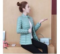 Doudoune légère hiver femme en duvet de coton - FUNMOON - grande taille - vert L