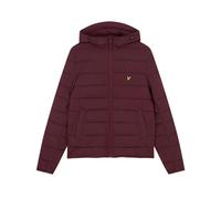 Lyle And Scott Men's Lightweight Quilted Puffer Jacket Bourgogne Z562 XS Male