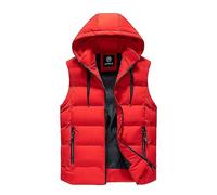 Doudoune Légère sans Manches Femme - Ultra Chaud Veste sans Manche Matelassé Gilet sans Manches Veste avec Poches Décontractés Manteau Court Hiver Grande Taille Chic Hiver Chaud Gilet Office